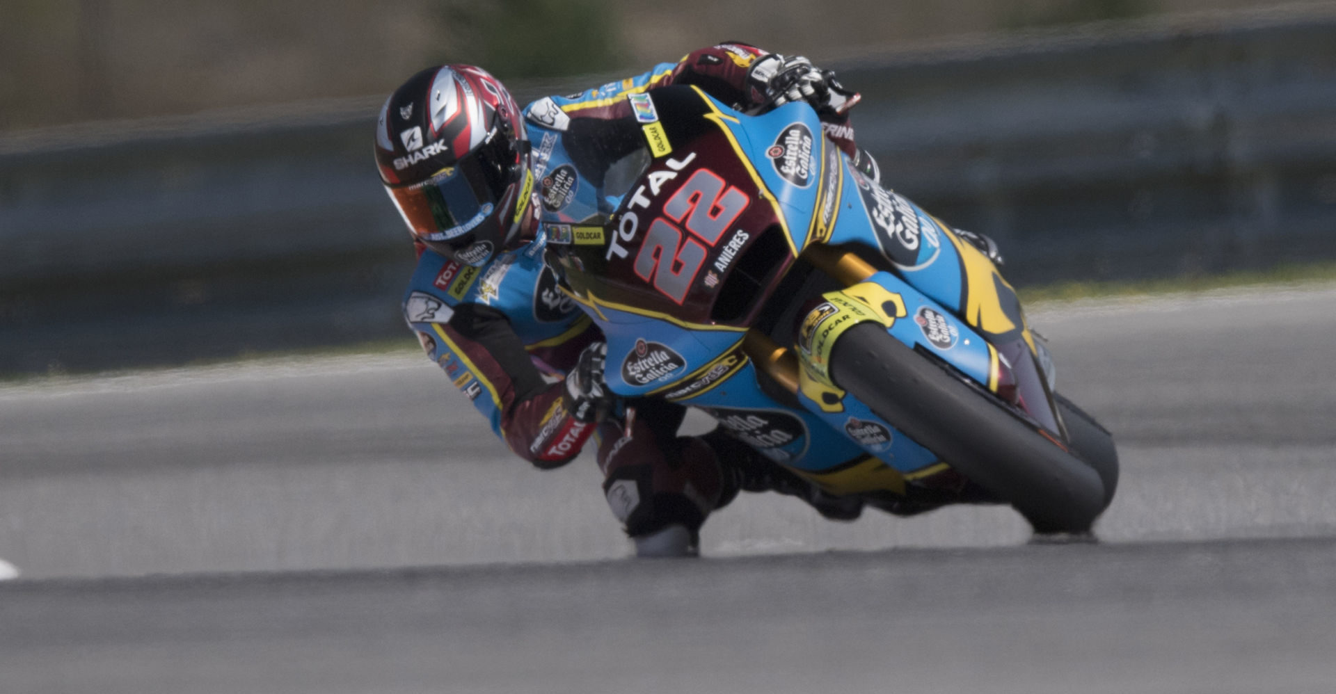 Sam Lowes (22). Photo courtesy Marc VDS Racing.