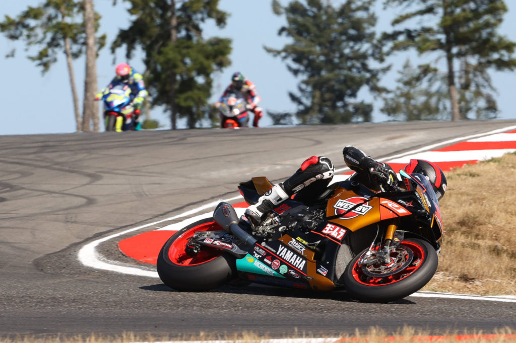 Matthew Scholtz (11) in action at Ridge Motorsports Park. Photo by Brian J. Nelson, courtesy Westby Racing.