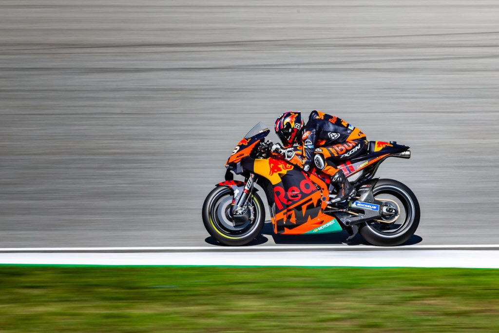 Brad Binder (33). Photo courtesy Red Bull KTM.