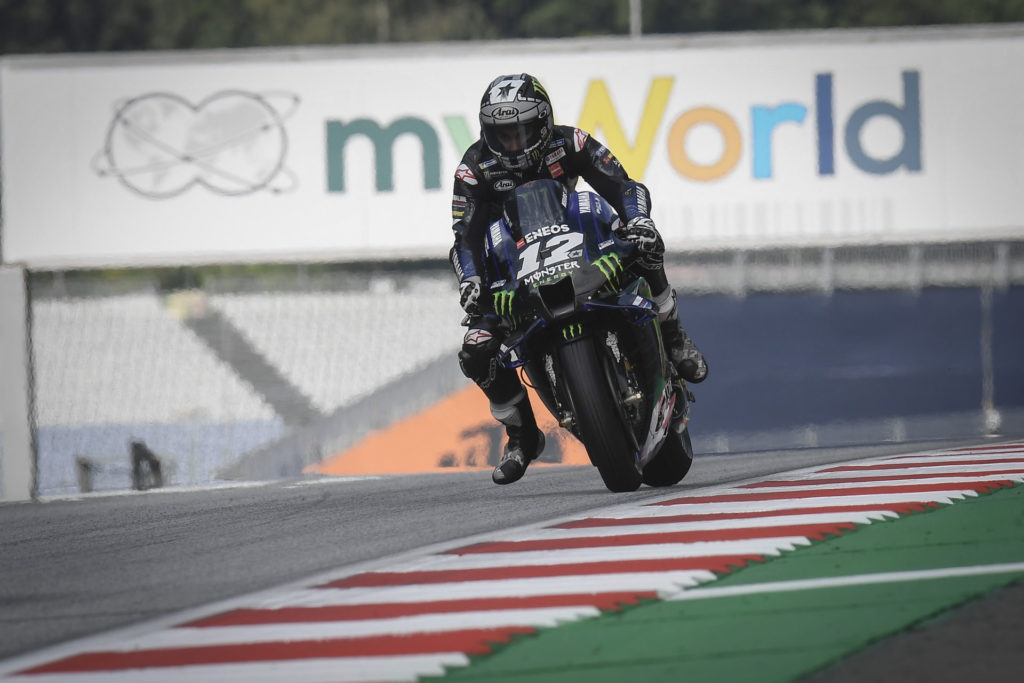 Maverick Vinales (12). Photo courtesy Dorna.