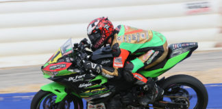 Defending MotoAmerica Junior Cup Champion Rocco Landers (1) in action at Road Atlanta. Photo by Brian J. Nelson, courtesy MotoAmerica.