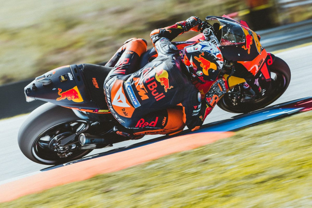 Pol Espargaro (44). Photo courtesy Red Bull KTM.