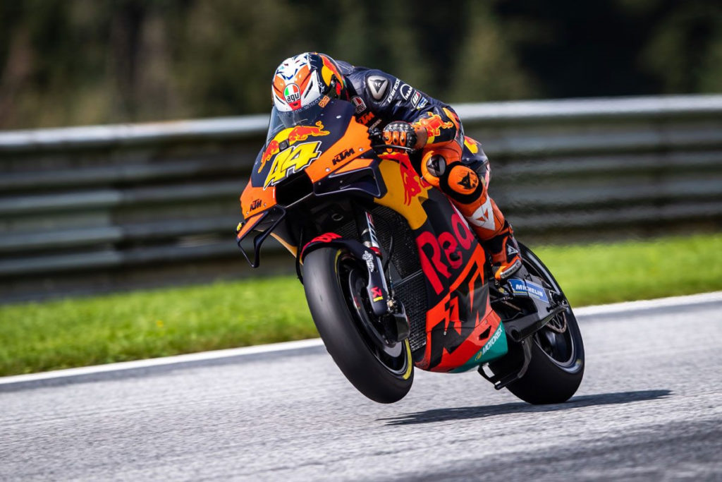 Pol Espargaro (44). Photo courtesy KTM.