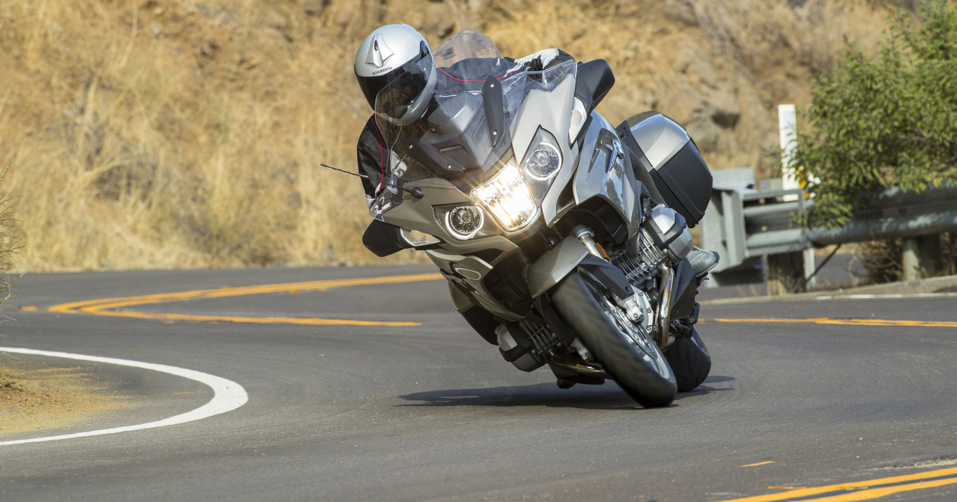 Dunlop's new Roadsmart IV tires in use on a BMW. Photo courtesy Dunlop.