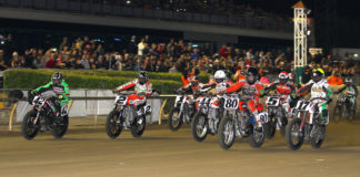 American Flat Track will race at the Indy Mile the same weekend, August 21-22, as the Indy 500. Photo courtesy AFT.