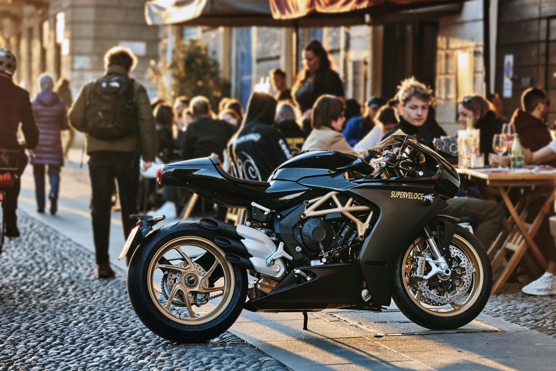 A MV Agusta Superveloce 800. Photo courtesy MV Agusta.