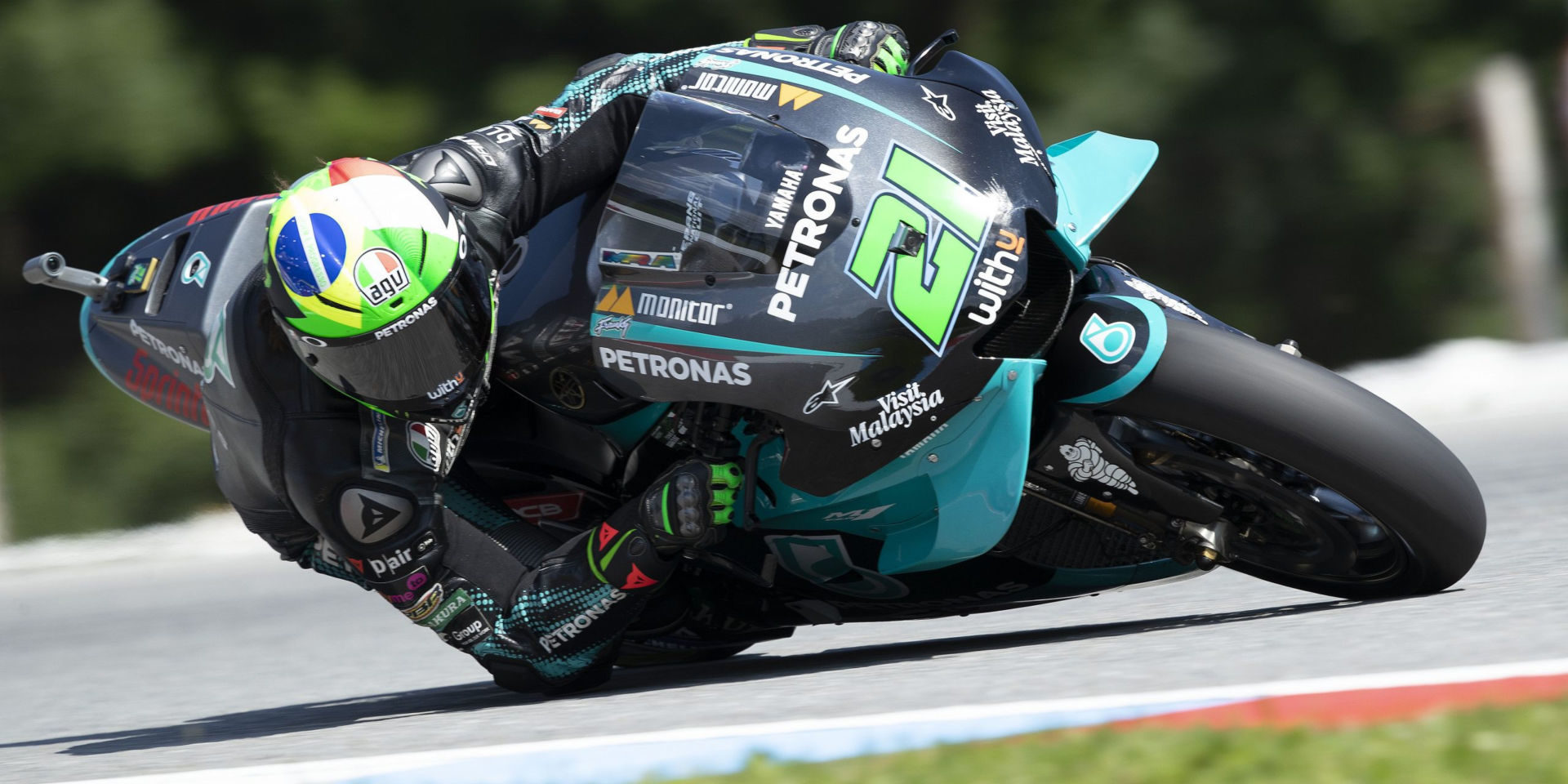 Franco Morbidelli (21). Photo courtesy PETRONAS Yamaha SRT.