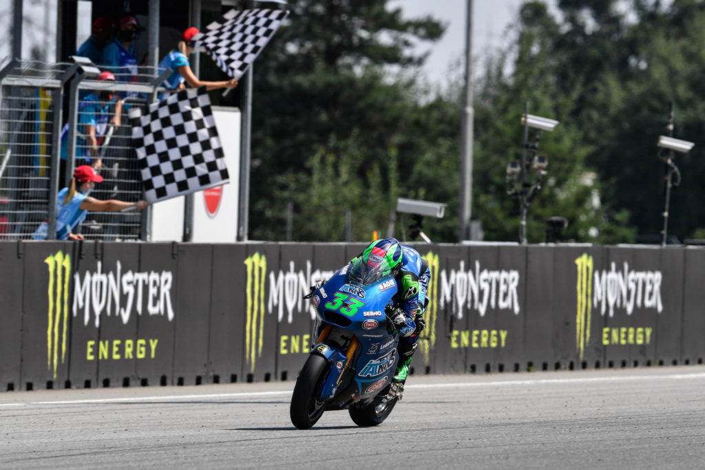 Enea Bastianini (33). Photo courtesy Dorna.