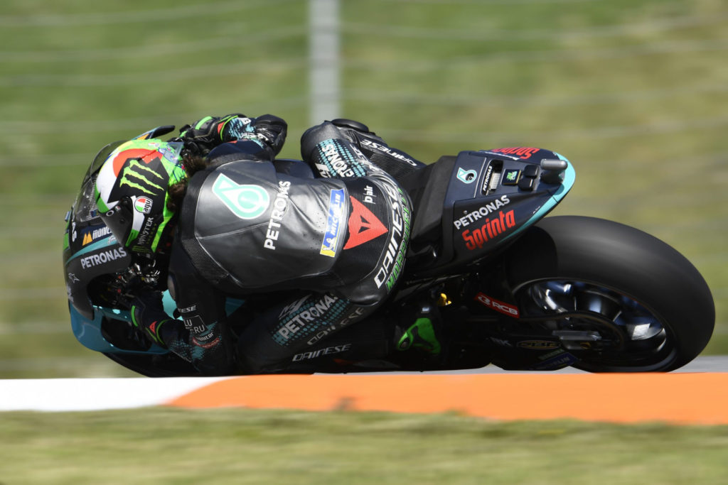 Franco Morbidelli (21). Photo courtesy PETRONAS Yamaha SRT.