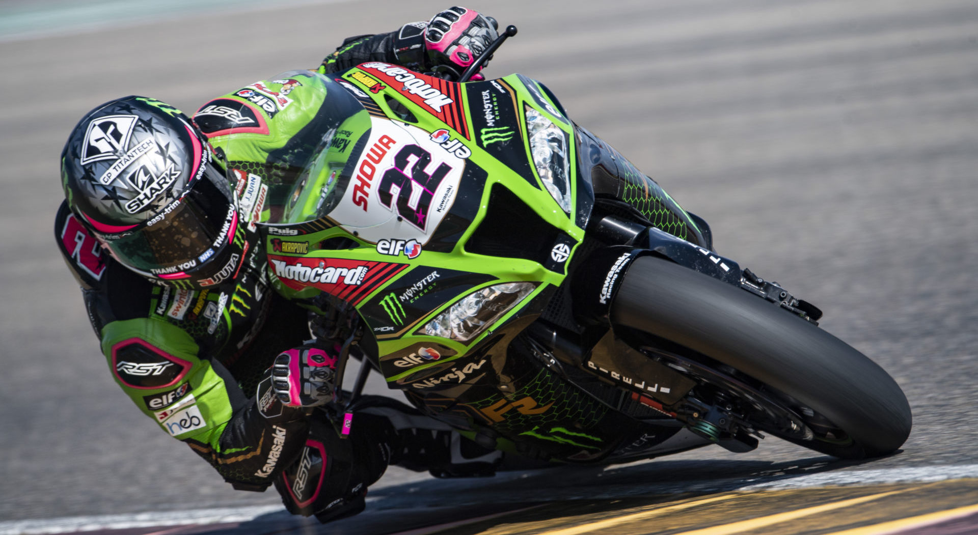 Alex Lowes (22). Photo courtesy Kawasaki.