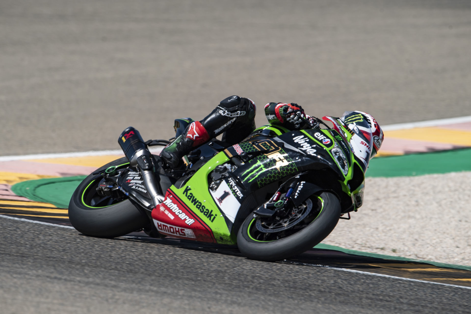 Jonathan Rea (1). Photo courtesy Kawasaki.