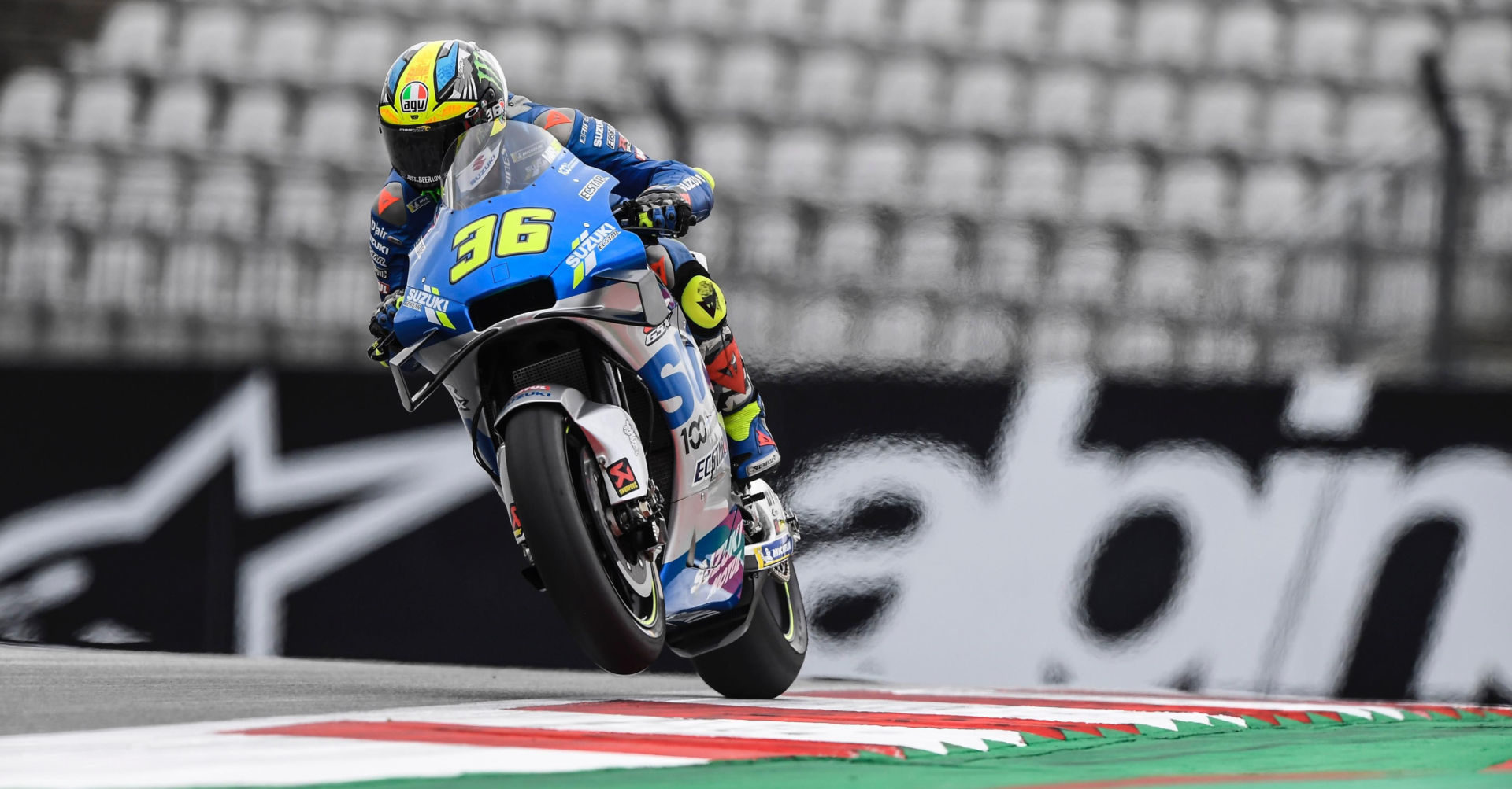 Joan Mir (36). Photo courtesy Team Suzuki ECSTAR.