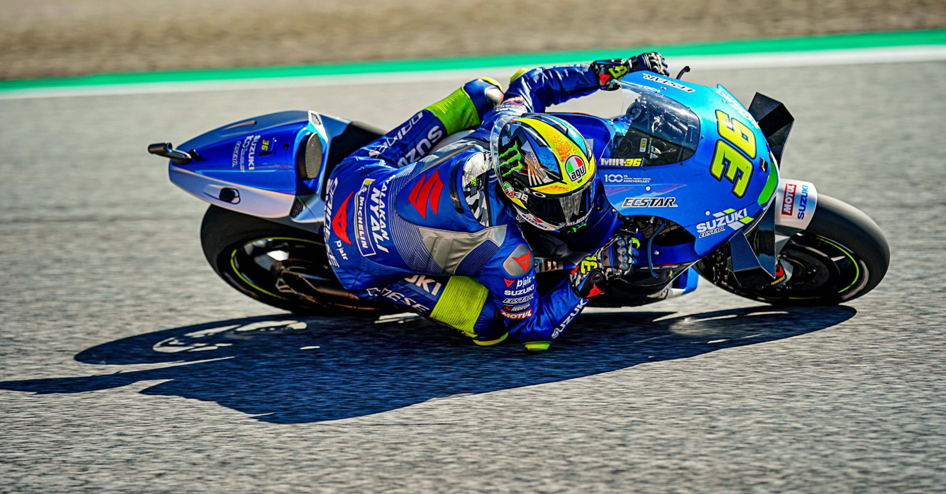 Joan Mir (36). Photo courtesy Team Suzuki ECSTAR.