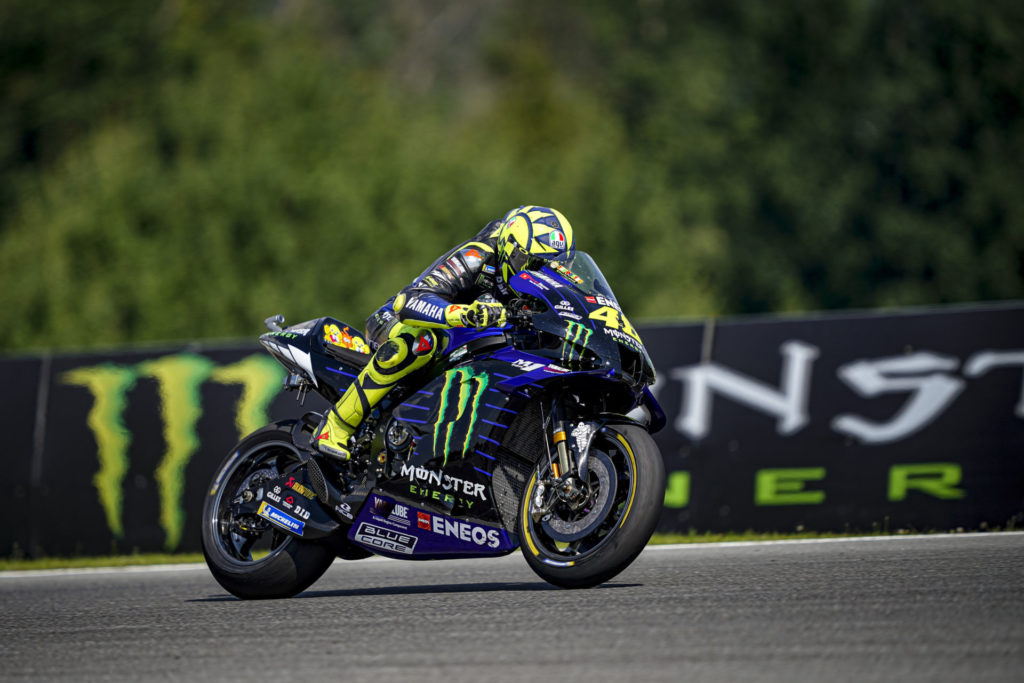 Valentino Rossi (46). Photo courtesy Monster Energy Yamaha.