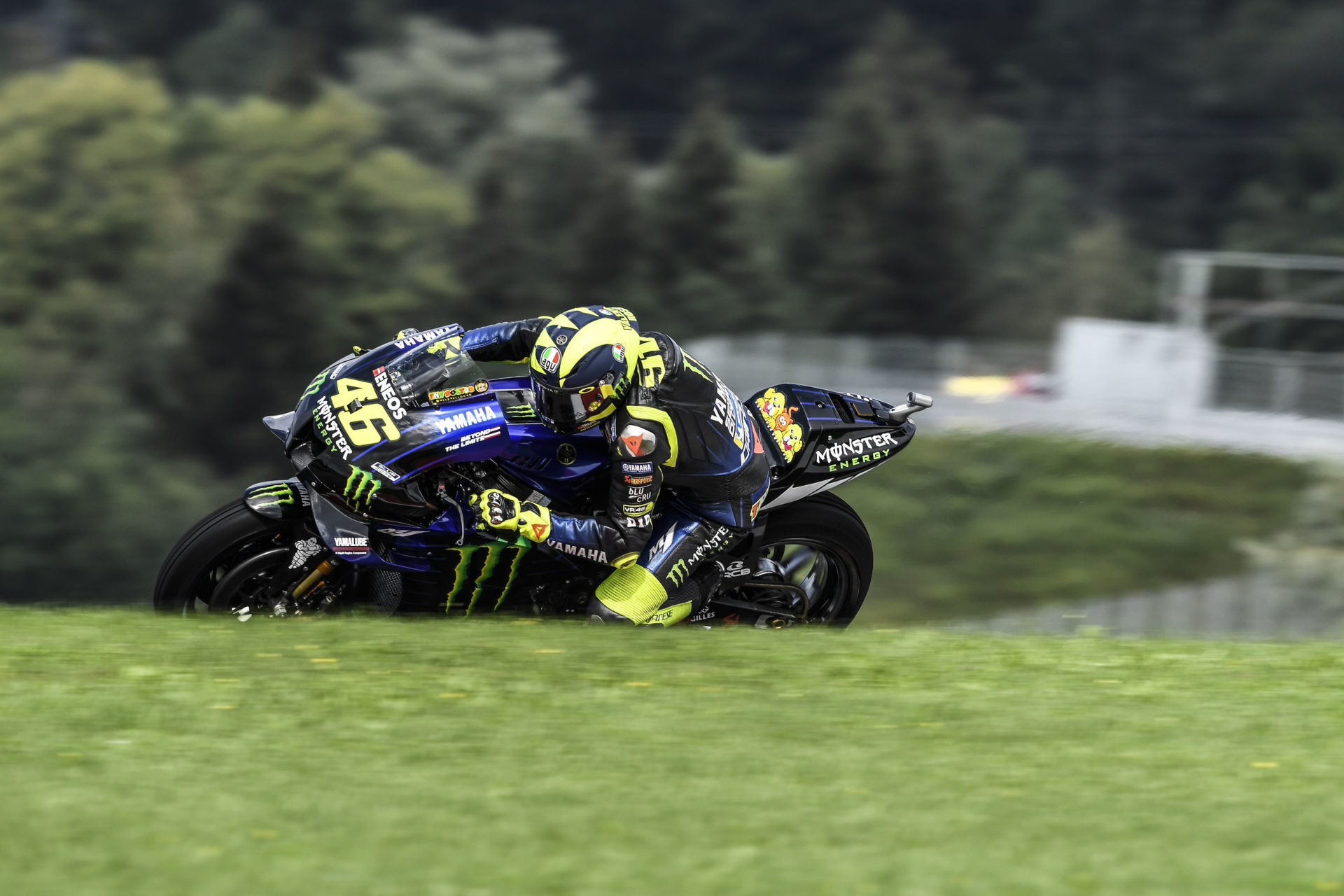 Valentino Rossi (46). Photo courtesy Monster Energy Yamaha.