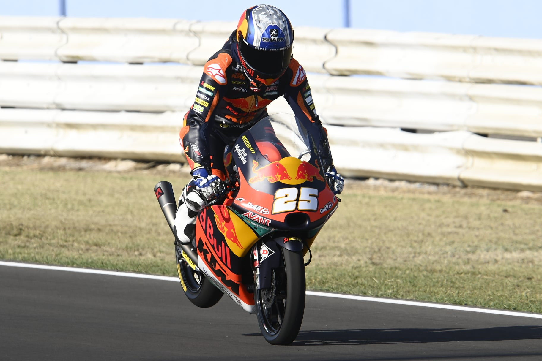 Raul Fernandez (25). Photo courtesy Red Bull KTM Ajo.