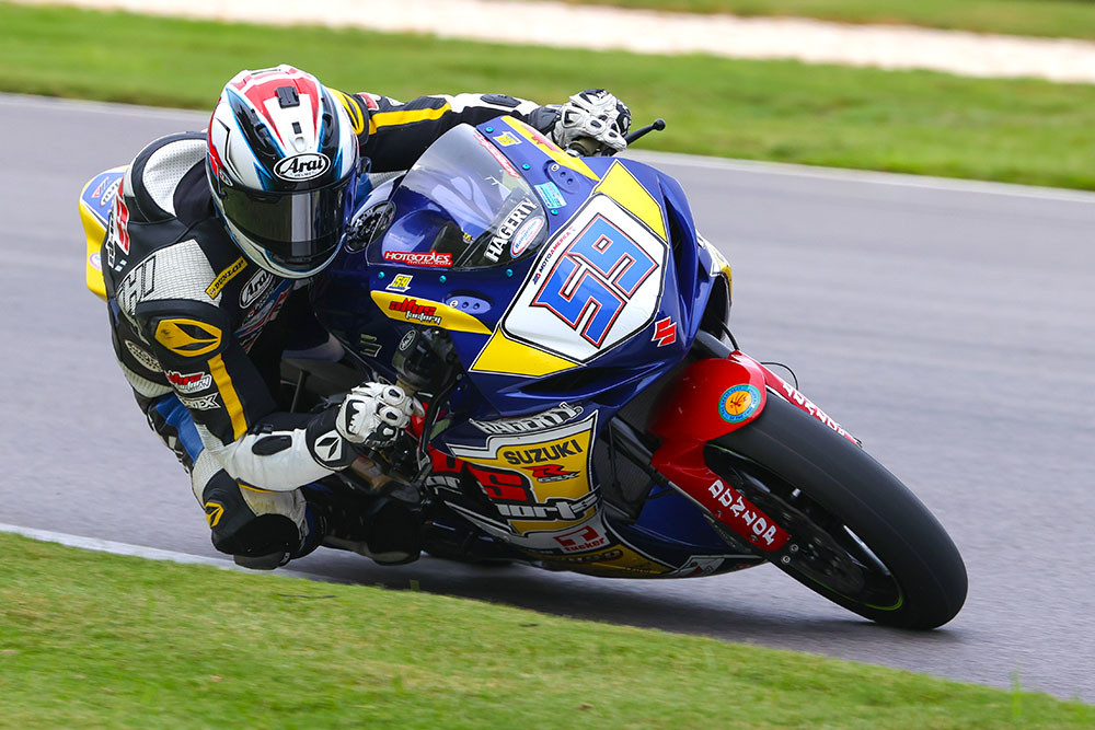 Jaret Nassaney (59) . Photo by Brian J. Nelson, courtesy Altus Motorsports.