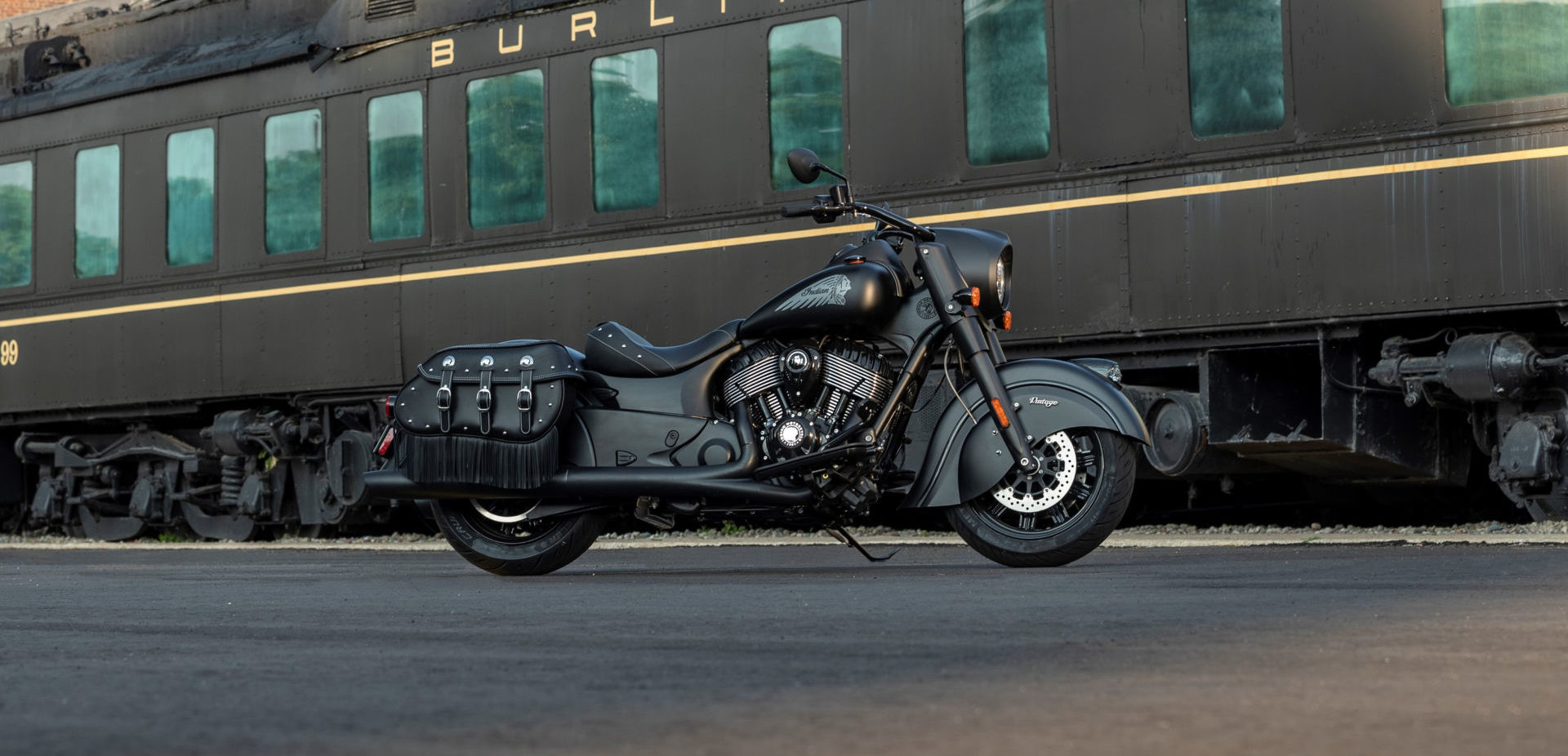 A 2021 Indian Vintage Dark Horse. Photo courtesy Indian Motorcycle.