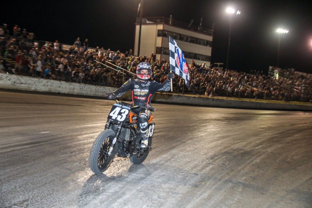 James Rispoli (43) at Dallas Half-Mile II. Photo by Scott Hunter, courtesy AFT.