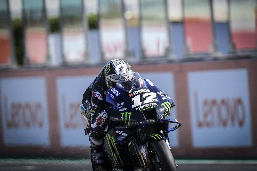 Maverick Vinales. Photo courtesy Dorna.