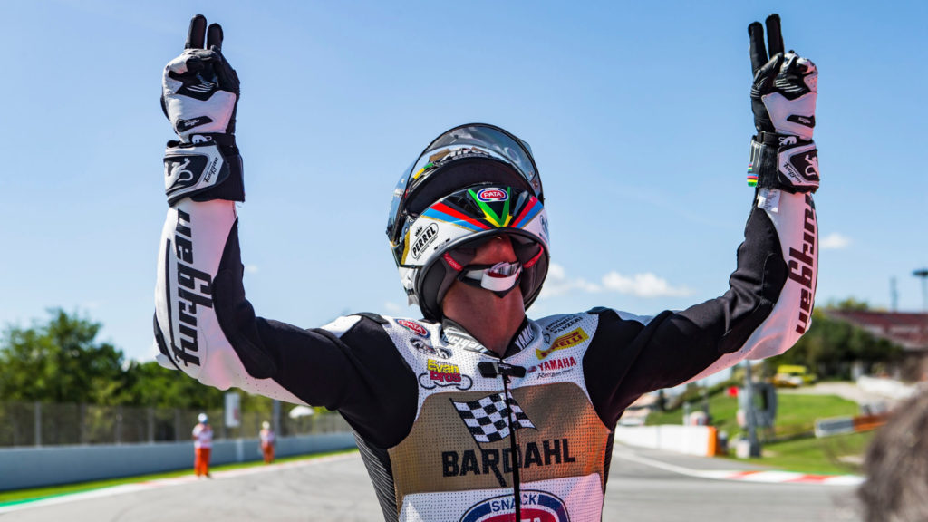 Andrea Locatelli, the 2020 FIM Supersport World Champion. Photo courtesy Yamaha.