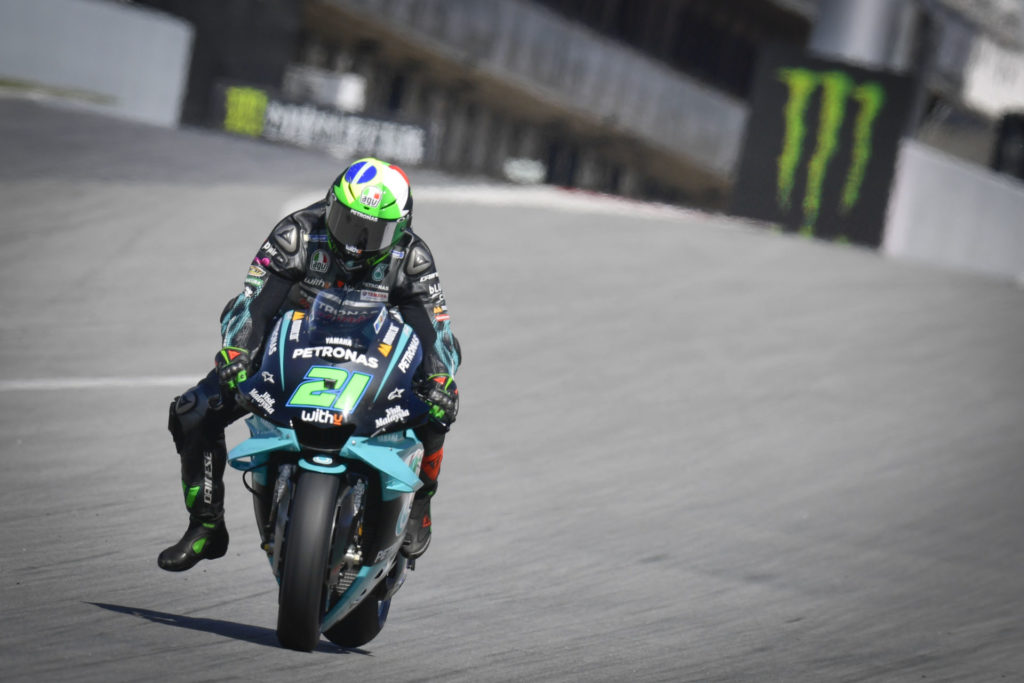 Franco Morbidelli (21). Photo courtesy Dorna.