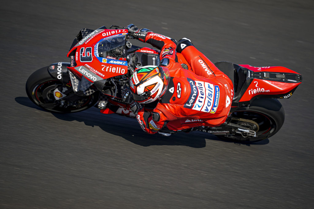 Danilo Petrucci (9). Photo courtesy Ducati.