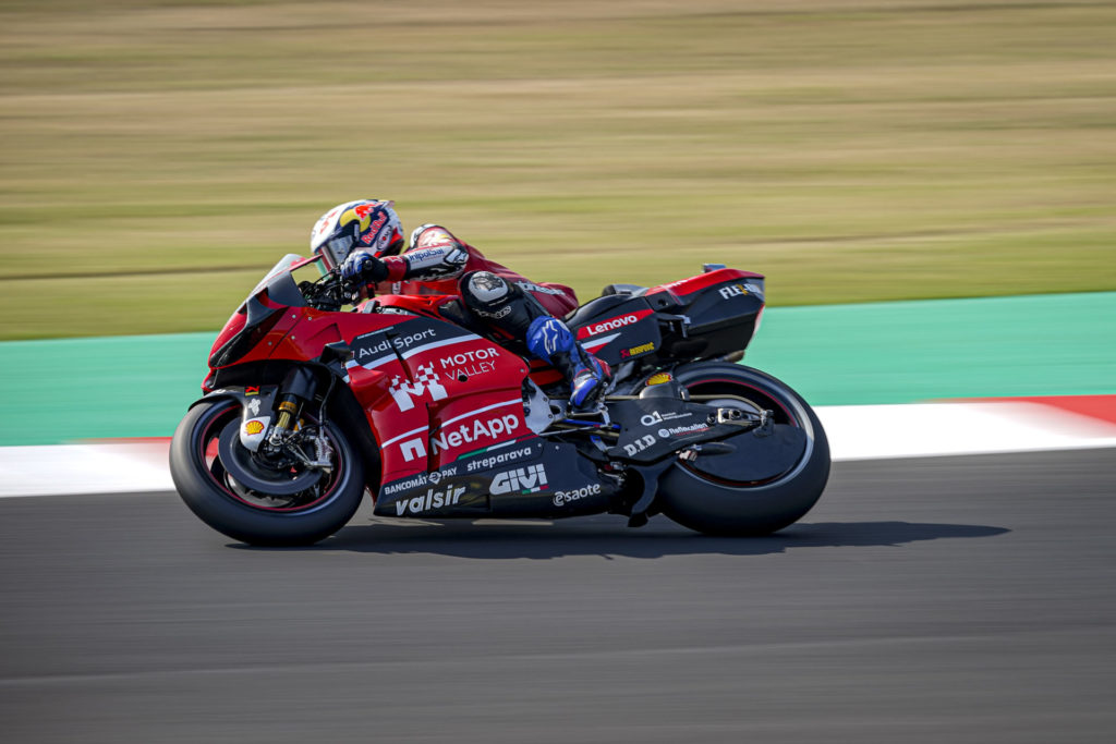 Andrea Dovizioso (04). Photo courtesy Ducati.