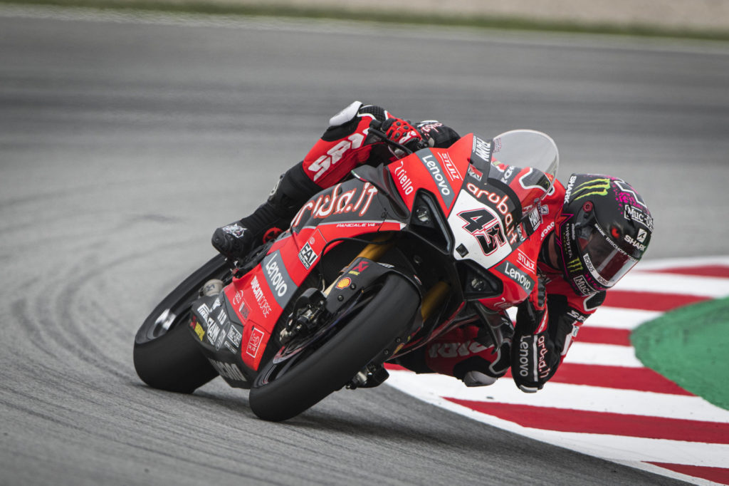 Scott Redding (45). Photo courtesy Ducati,