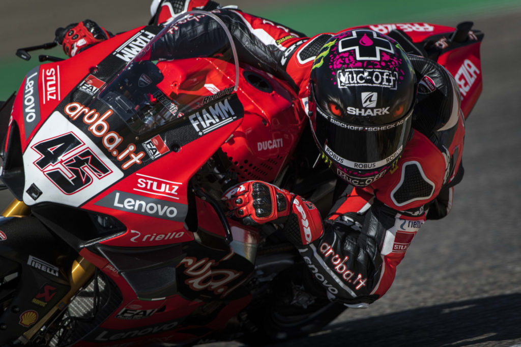 Scott Redding (45). Photo courtesy Ducati.