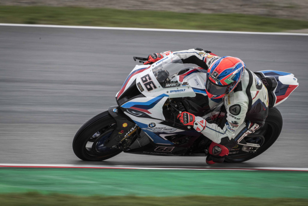 Tom Sykes (66). Photo courtesy BMW Motorrad Motorsports.