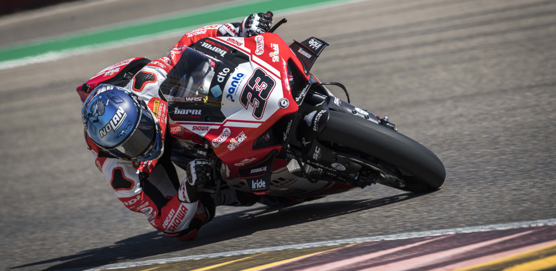 Marco Melandri (33). Photo courtesy Barni Racing.