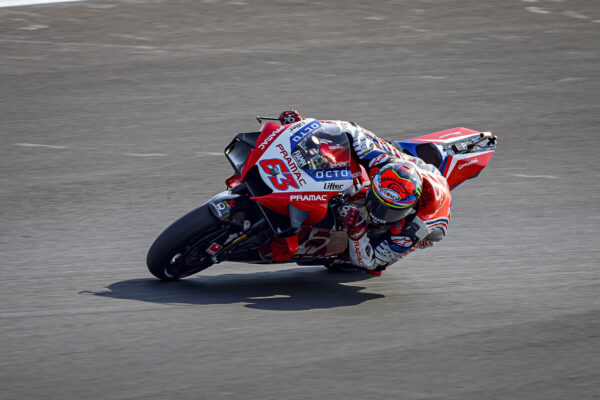 Francesco Bagnaia (63). Photo courtesy Pramac Racing.