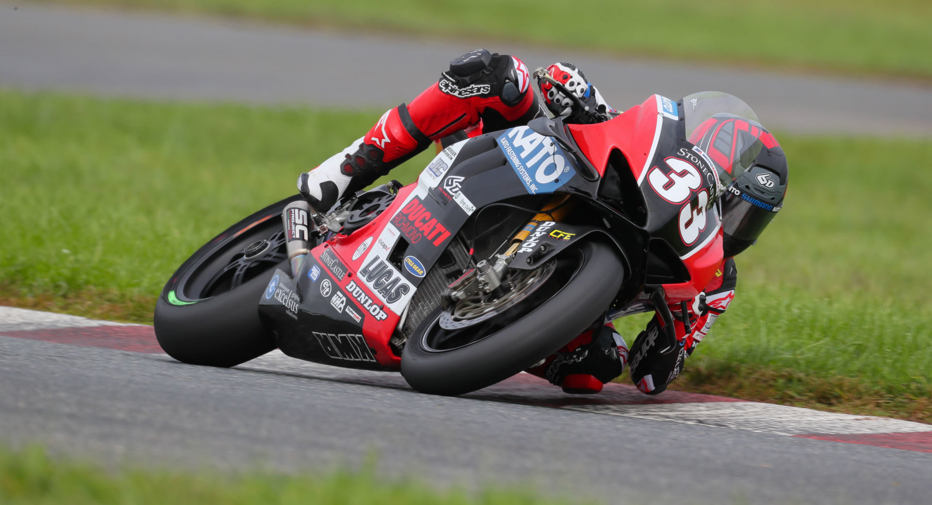 Kyle Wyman (33) in action at New Jersey Motorsports Park. Photo by Brian J. Nelson.