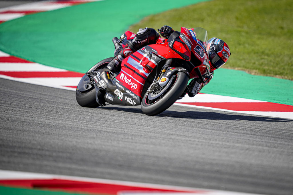 Danilo Petrucci (9). Photo courtesy Ducati.