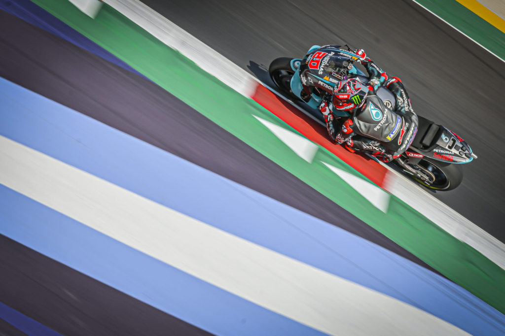 Fabio Quartararo (20). Photo courtesy Dorna.