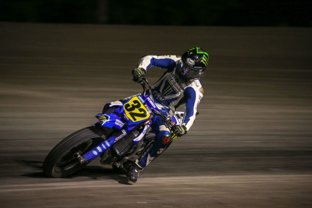 Dallas Daniels (32) at Dallas Half-Mile II. Photo by Scott Hunter, courtesy AFT.