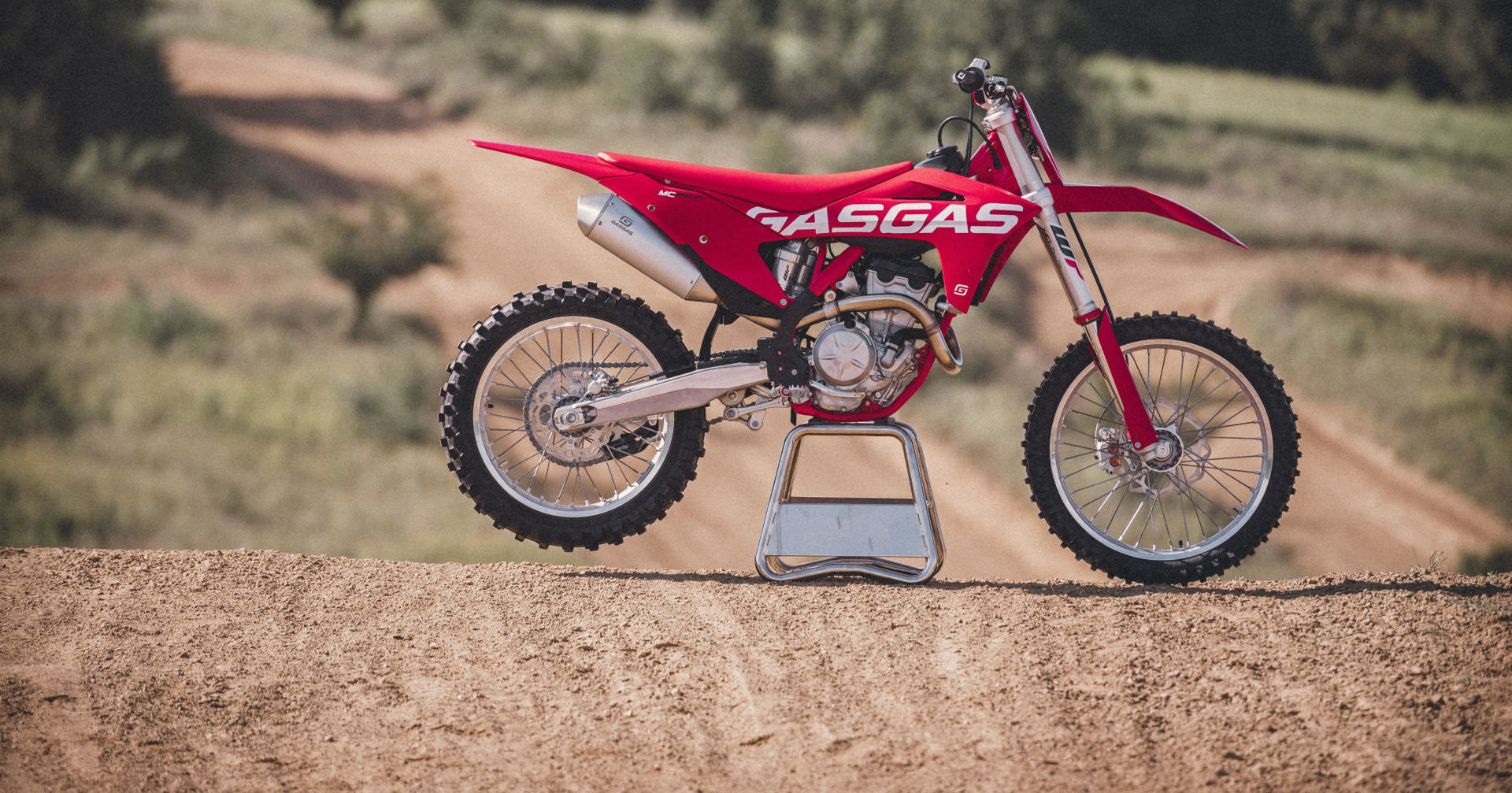 A 2021-model GasGas MC 250 F. Photo courtesy GasGas.