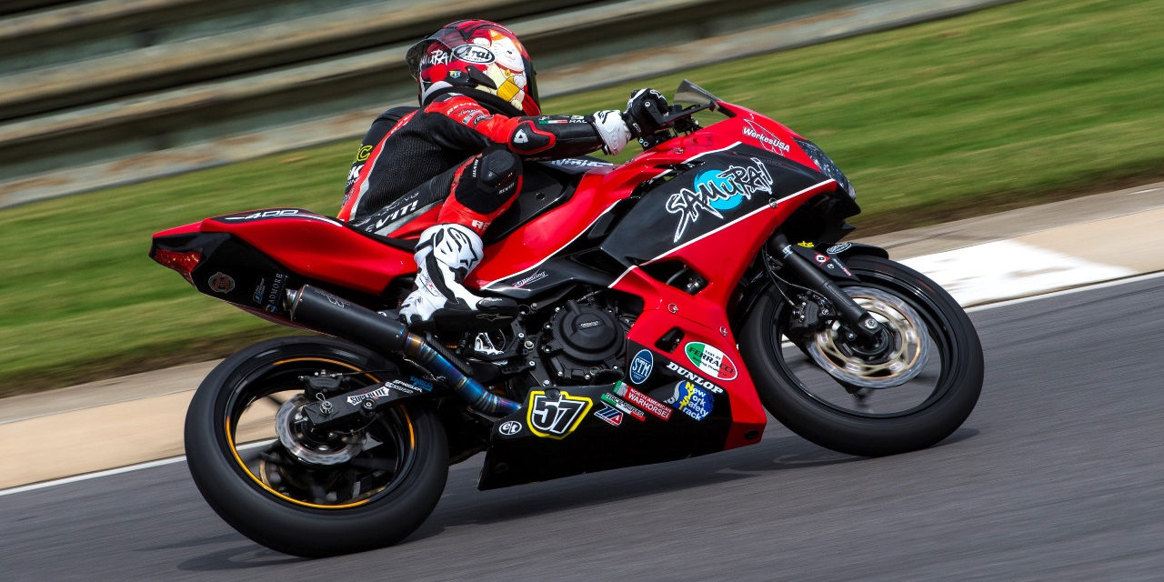 Sam Lochoff (57). Photo by Corey Coulter/GeoCrash Photography, courtesy Celtic HSBK Racing.
