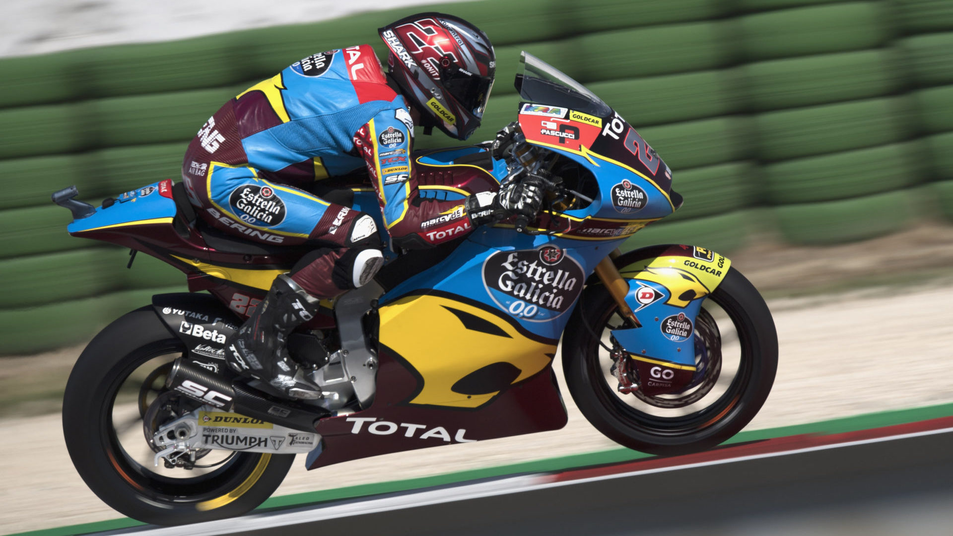 Sam Lowes (22). Photo courtesy Marc VDS Racing.