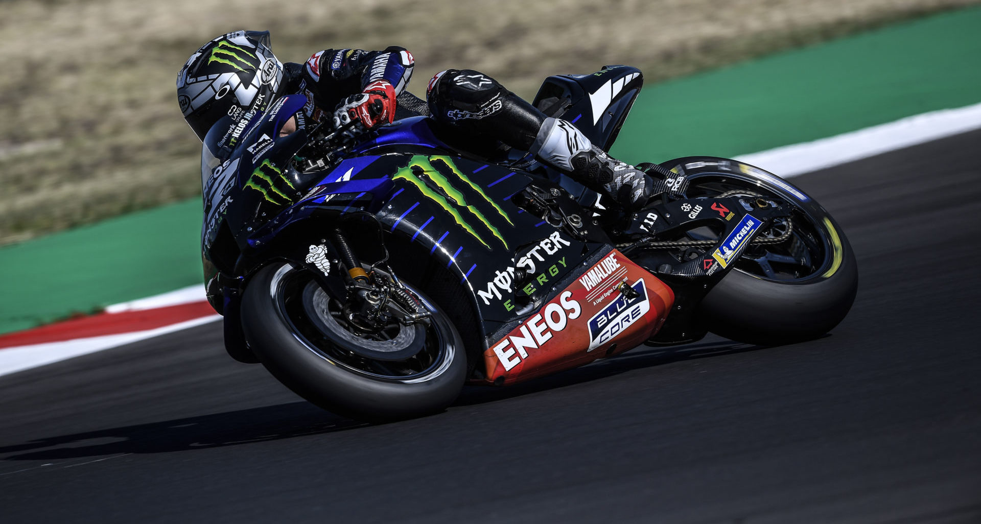 Maverick Vinales (12). Photo courtesy Monster Energy Yamaha.