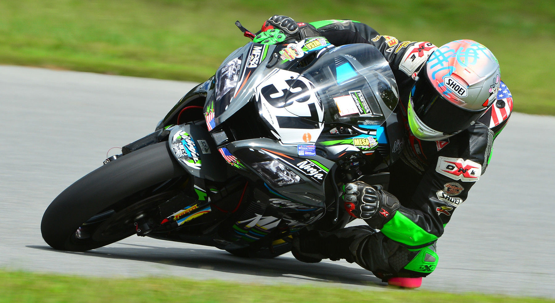 Stefano Mesa (37) at speed at NC Bike. Photo by Lisa Theobald, courtesy ASRA/CCS.