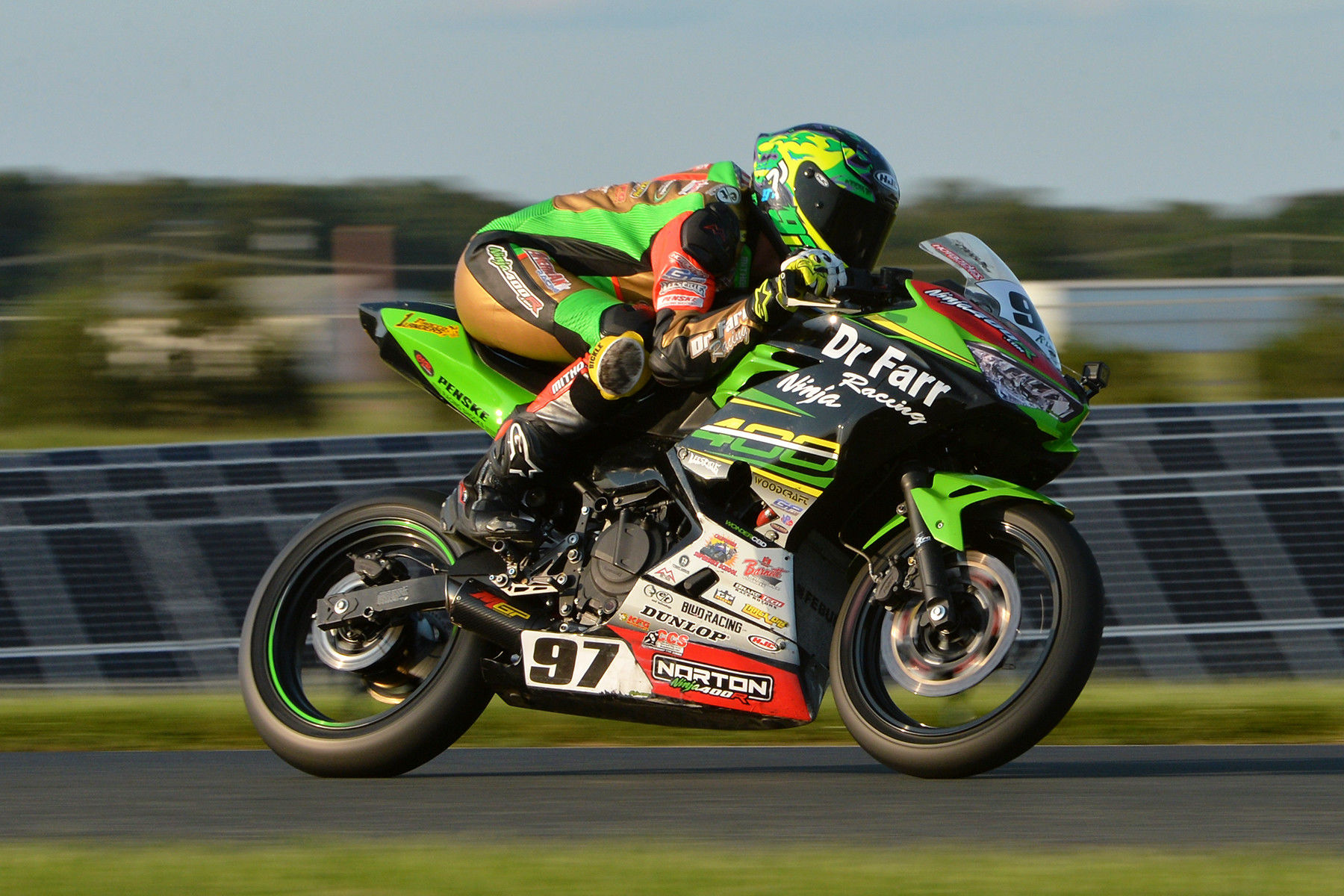 Rocco Landers (97) in action at New Jersey Motorsports Park. Photo by Lisa Theobald, courtesy ASRA/CCS.