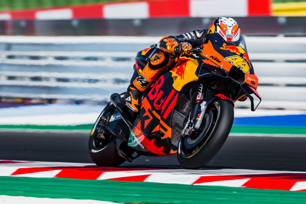 Pol Espargaro (44). Photo courtesy KTM.