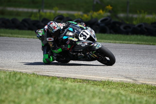 Stefano Mesa (37)  at speed at Nelson Ledges Road Course. Photo by Marty LLC / Marty Matuszak, courtesy Pirelli.