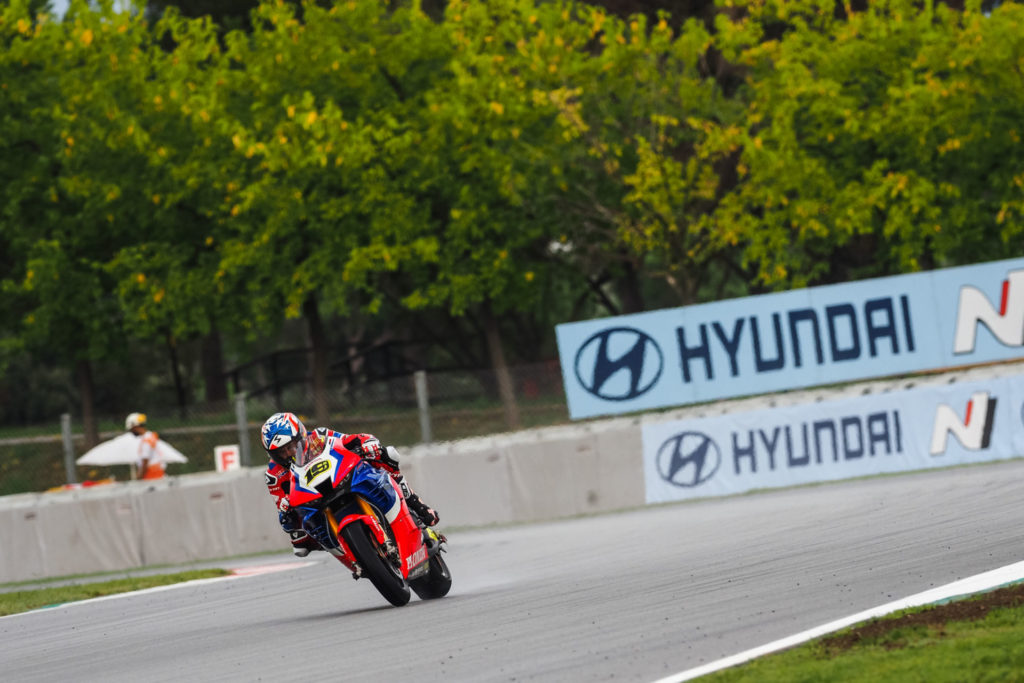 Alvaro Bautista (19). Photo courtesy Dorna.