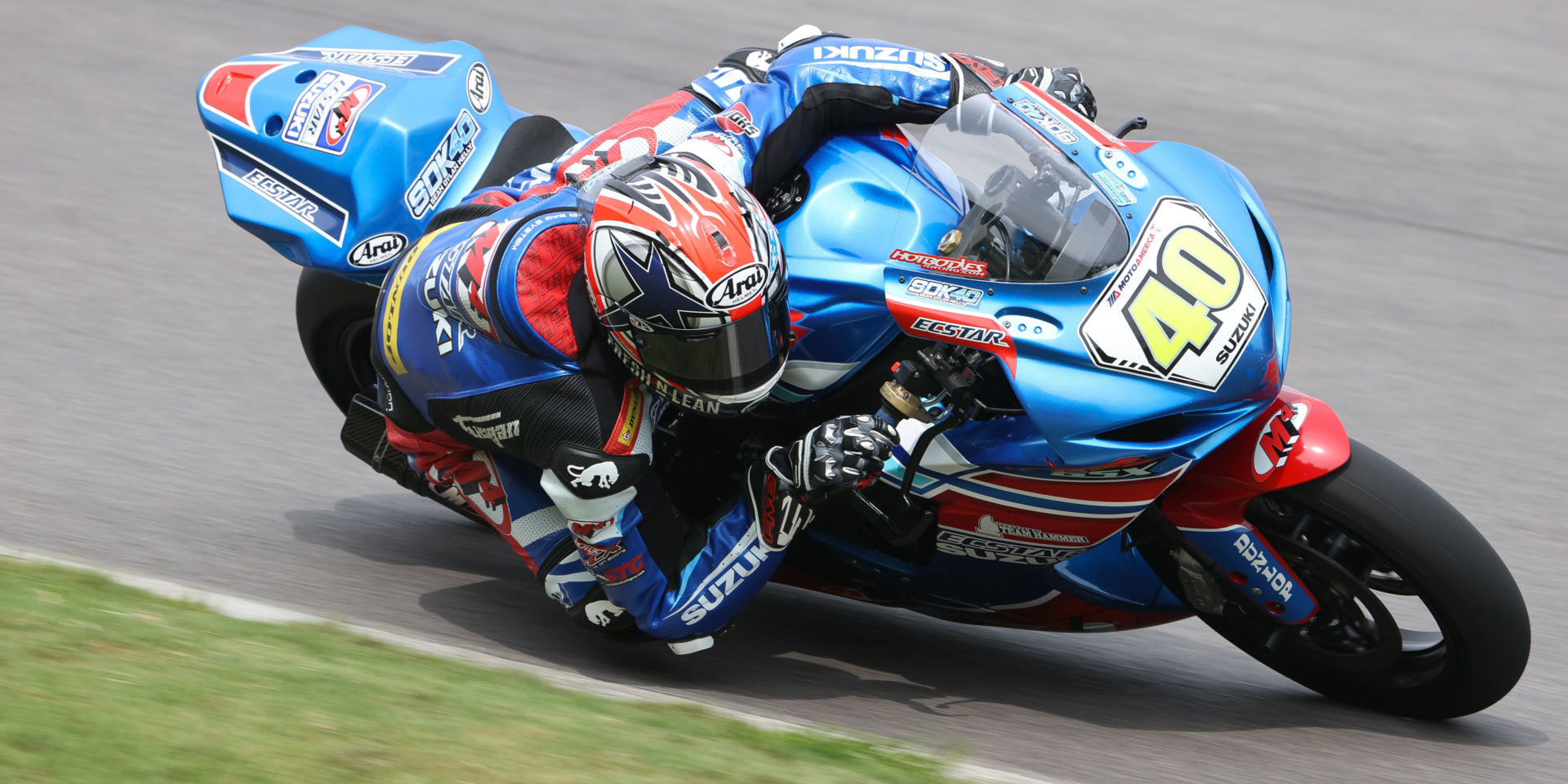 Sean Dylan Kelly (40). Photo courtesy Suzuki Motor of America, Inc.