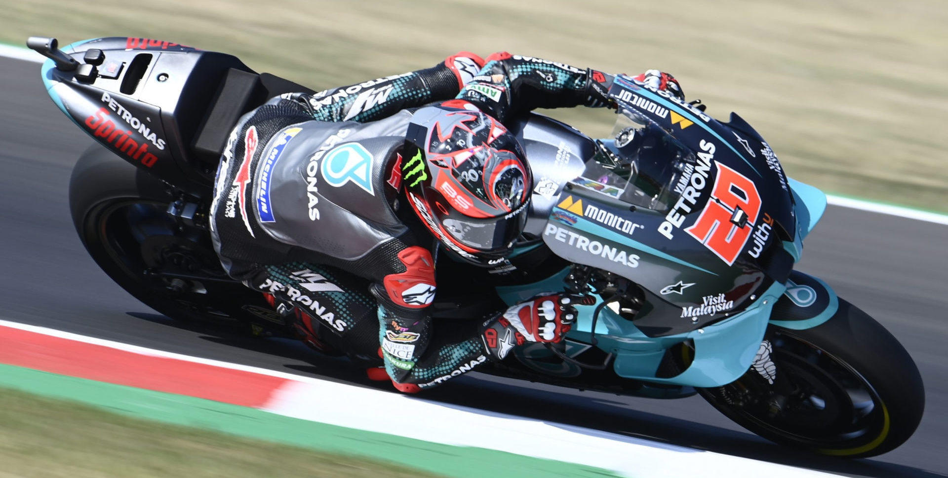 Fabio Quartararo (20). Photo courtesy PETRONAS Yamaha SRT.