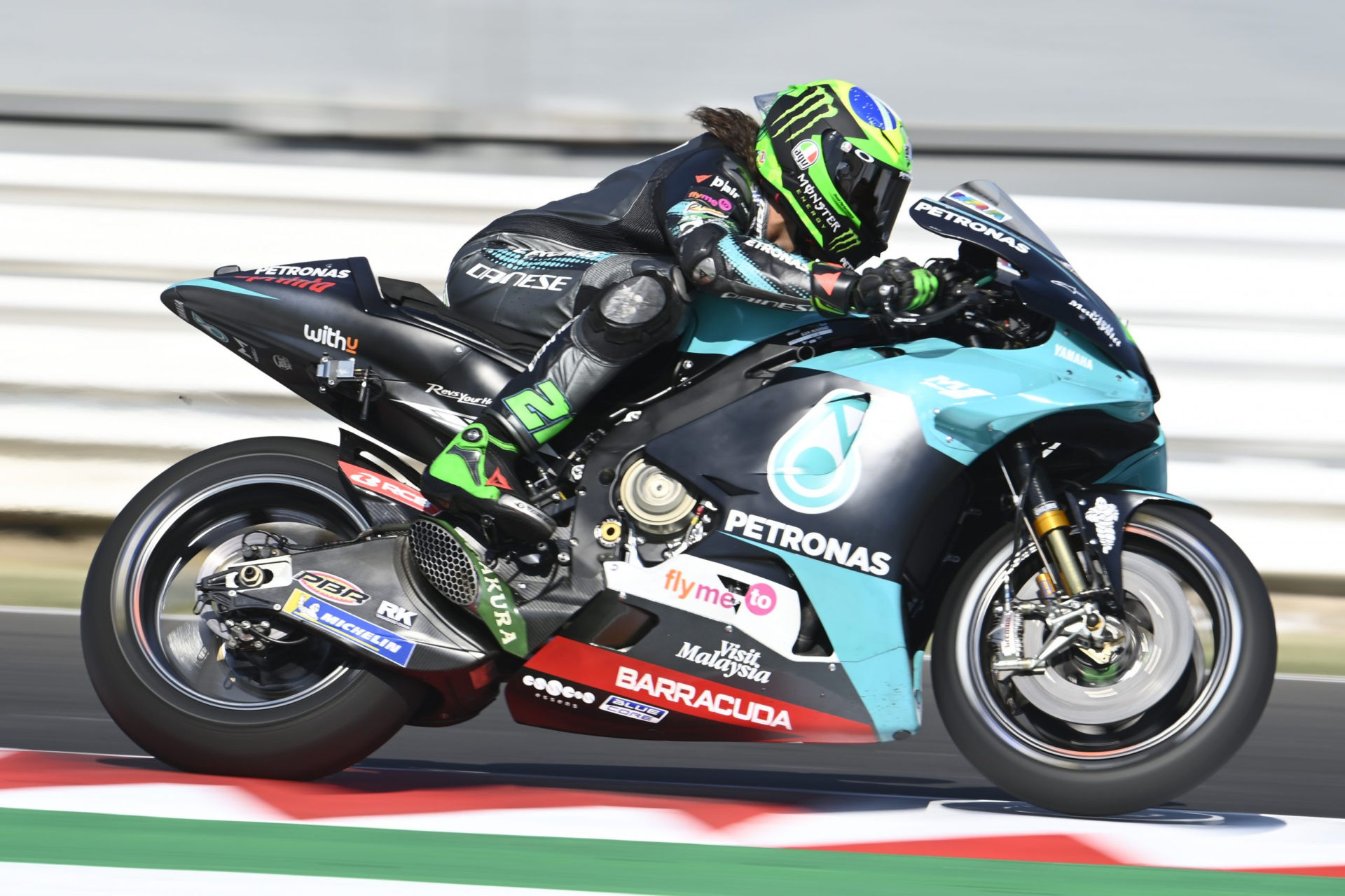 Franco Morbidelli (21). Photo courtesy PETRONAS Yamaha SRT.