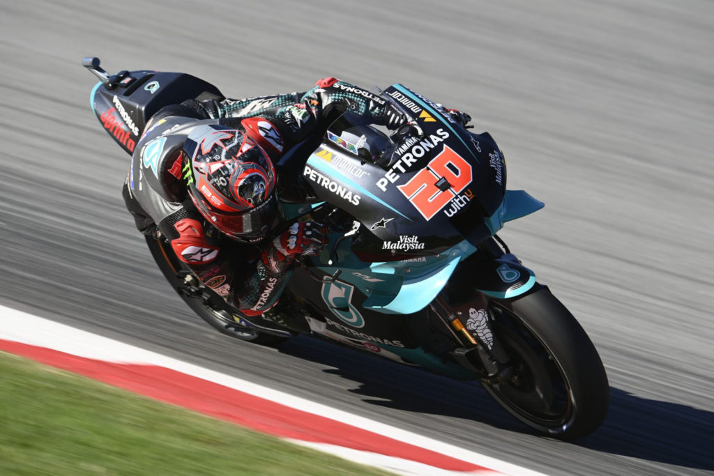 Franco Morbidelli (21). Photo courtesy Team Suzuki ECSTAR.